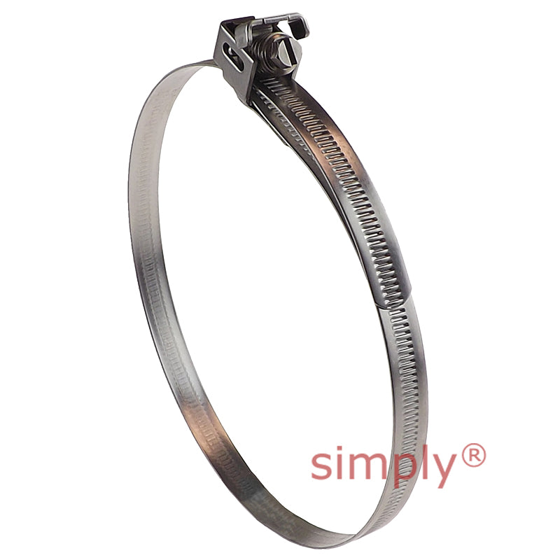 CAS050MS Zinc Plated Steel Jubilee Quick Release Captive Strap Adjustment Range 35mm - 50mm Band Width 11mm