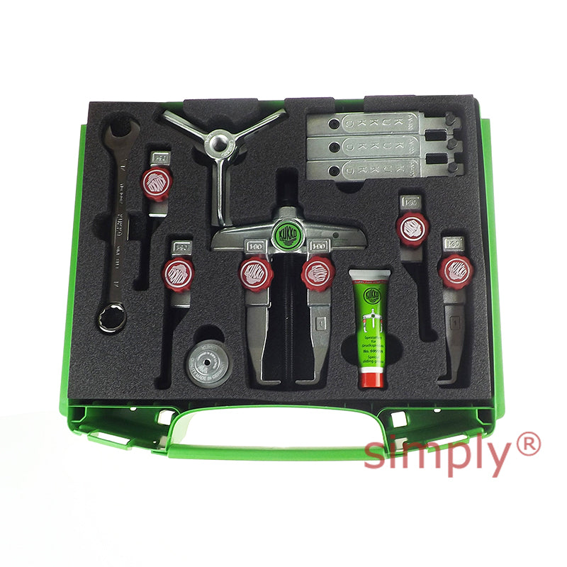 KUKKO Series K-2030-1+S 2 and 3 Arm Puller Set 8 in 1
