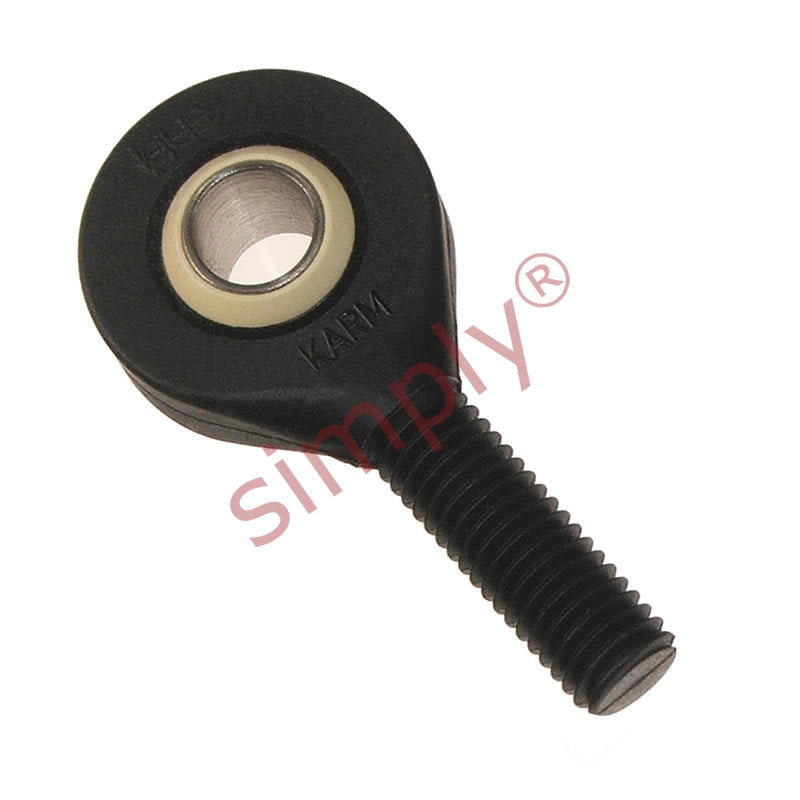 igubal KALM16FMH Left Hand Male Plastic Rod End 16mm Bore M16x1.5 Thread with Metal Insert - Allow 2-3 Days