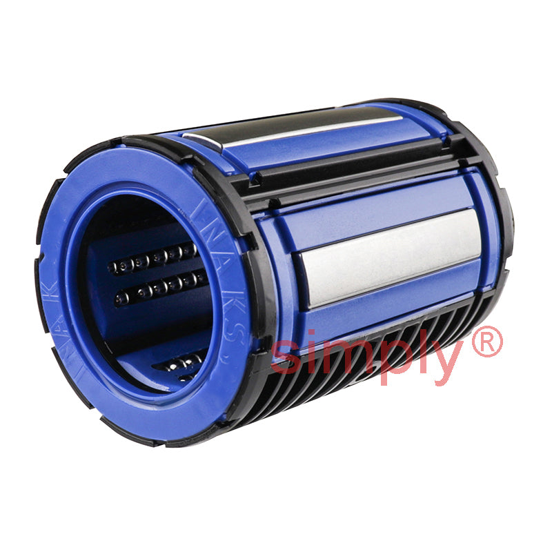 INA KB50PPAS Relubricatable Closed Linear Ball Bushing with Contact Seals 50x75x100mm