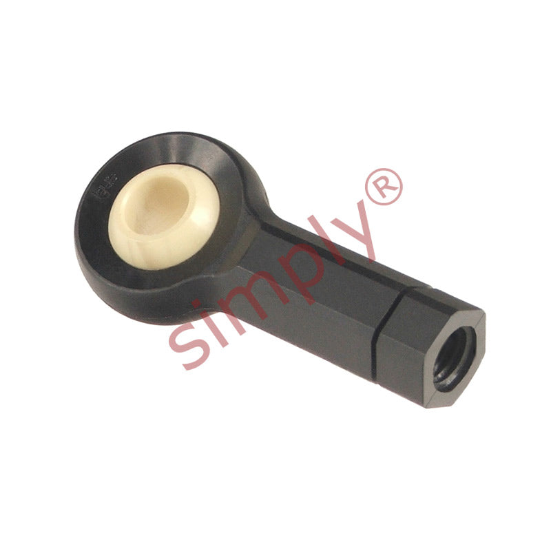 igubal KBRM06CLJ Right Hand Female Plastic Rod End with Hexagon Body 6mm Bore M6 Thread  - Allow 2-3 Days