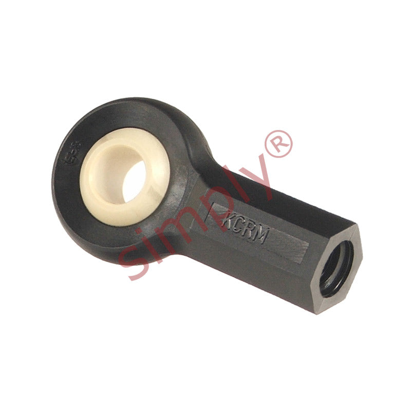 igubal KCLM06MH Left Hand Female Plastic Rod End 6mm Bore M6 Thread with Metal Insert