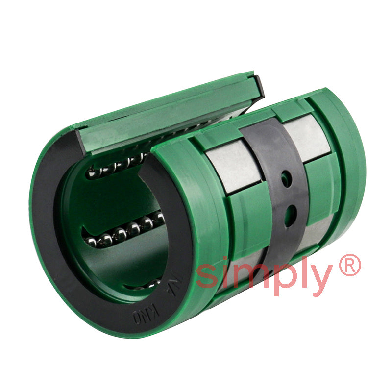 INA KNO30BPP Relubricatable Open Linear Ball Bushing with Contact Seals 30x47x68mm