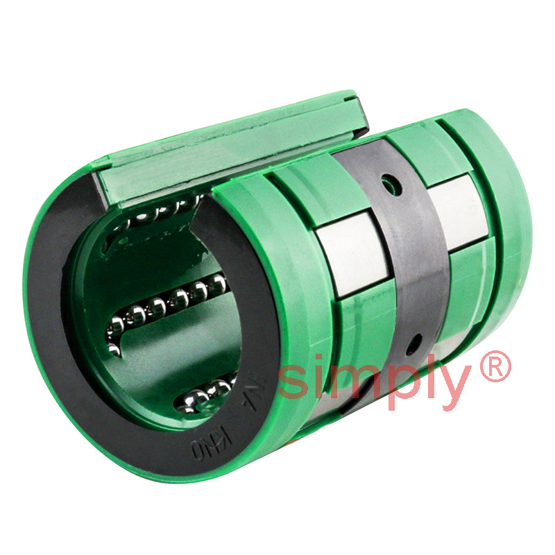 INA KNO40 Relubricatable Open Linear Ball Bushing 40x62x80mm