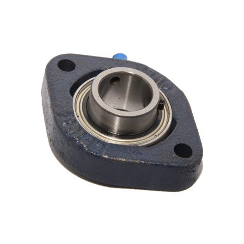 RHP LFTC30A Two Bolt Oval Cast Iron Flange Housing Bearing 30mm Bore