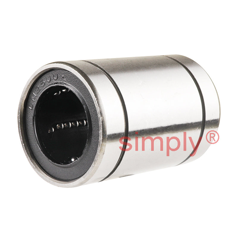 LM25UU Closed Linear Ball Bushing with Rubber Seals 25x40x59mm