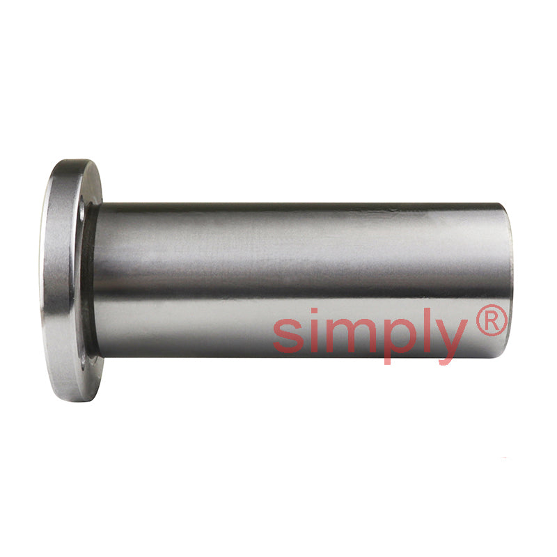 LMF20LUU Long Series Metric Round Flanged Linear Ball Bushing 20x32x80mm