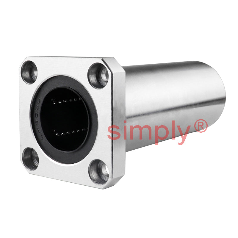 LMK30LUU Long Series Metric Square Flanged Linear Ball Bushing 30x45x123mm