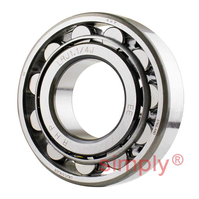 Major Brand LRJ1-1/4 Imperial Cylindrical Roller Ball Bearing 1-1/4x2-3/4x11/16 inch