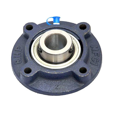 RHP MFC2-3/16 Four Bolt Round Cast Iron Flanged Bearing Unit and 2-3/16 inch Insert