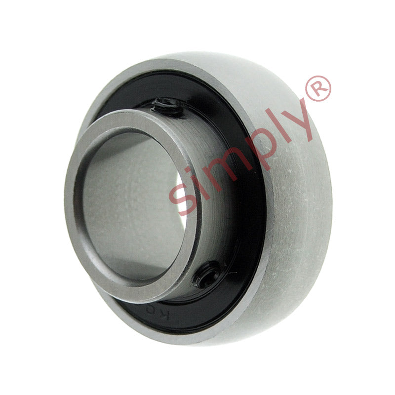 SK000 Stainless Steel Metric Grub Screw Type Bearing Insert with 10mm Bore 26mm Outside Dia