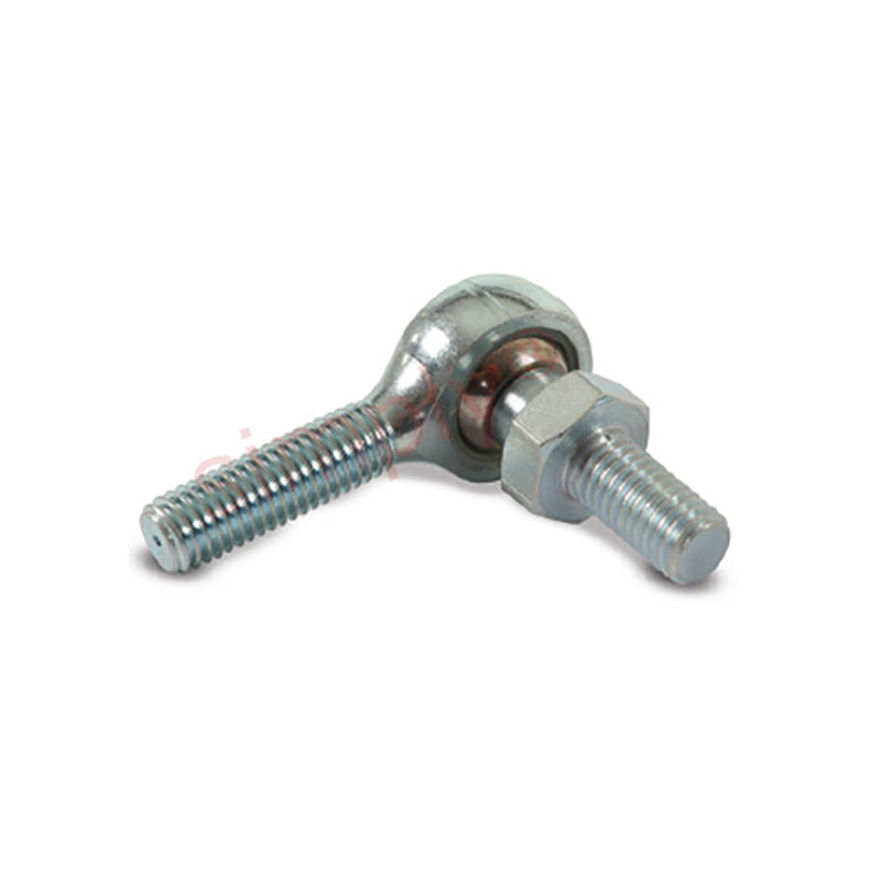 Branded MPL-05S Left Hand Imperial Steel / Nylon Lined Maintenance Free Studded Male Rod End 5/16 UNF Thread - Allow 7-10 Days