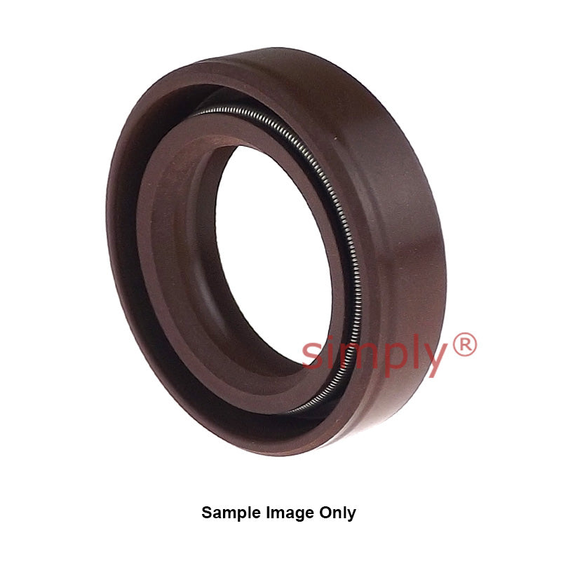 NAK 19.5x30x6/6.5mm HIGH PRESSURE FKM Rubber Double Lip Rotary Shaft Oil Seal with Extra Internal Sealing Profile with Garter Spring TCN1