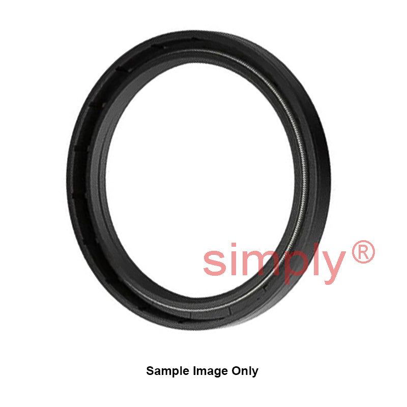 NAK 17x31x7mm Nitrile Rubber Double Lip Rotary Shaft Oil Seal with Garter Spring TC