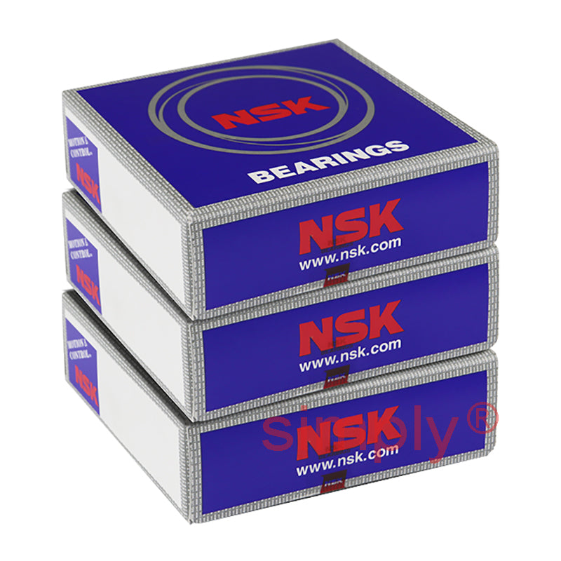 NSK 7212CTRDUDMP3 Super Precision Angular Contact Spindle Bearing 60x110x22mm (Set of 3)