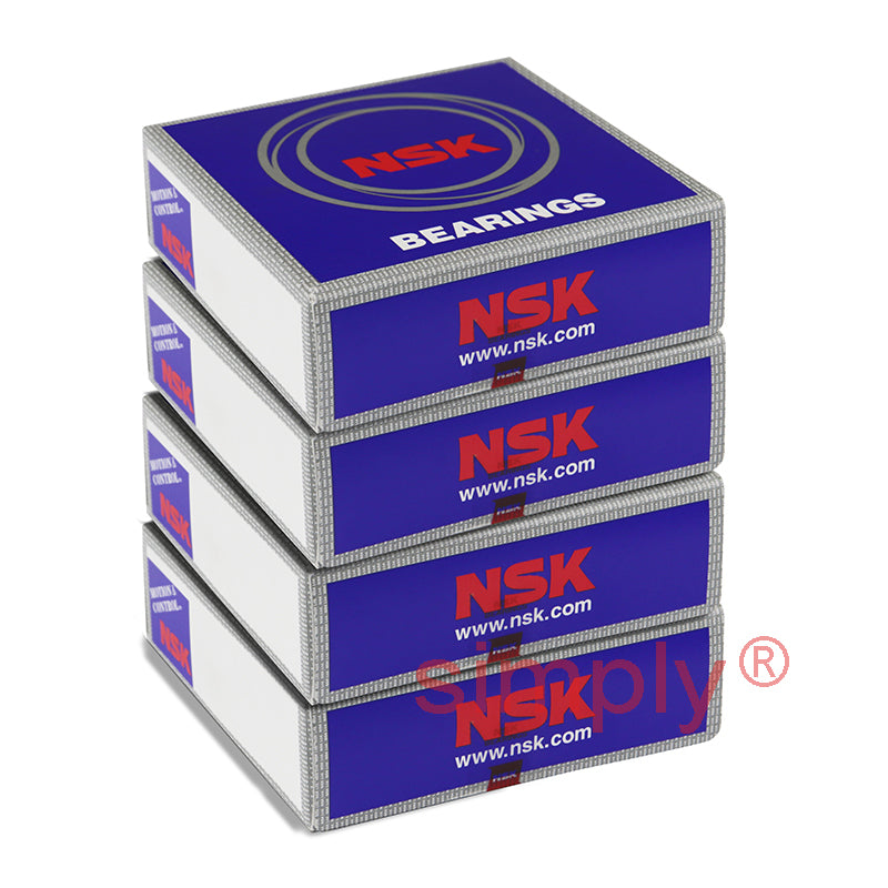 NSK 7918CTRDBDMP3 Super Precision Angular Contact Spindle Bearing 90x125x18mm (Set of 4)
