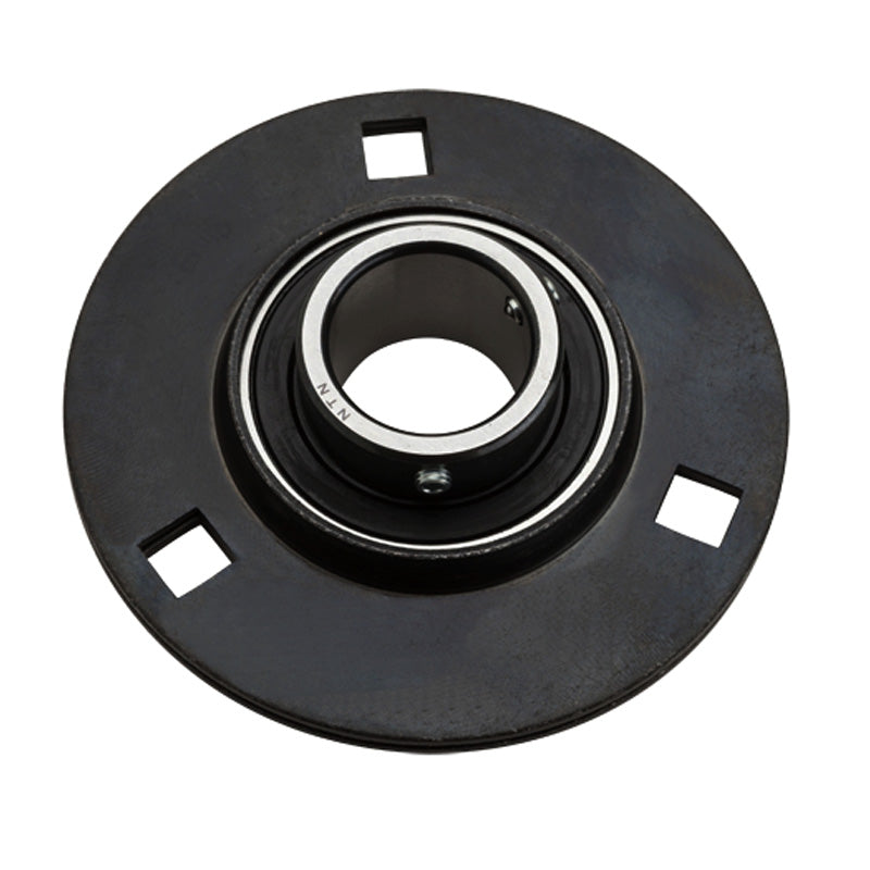 NTN M-ASPF205-100 Round 3 Bolt Pressed Steel Bearing Housing with 1 inch Insert - Allow 2-3 Days
