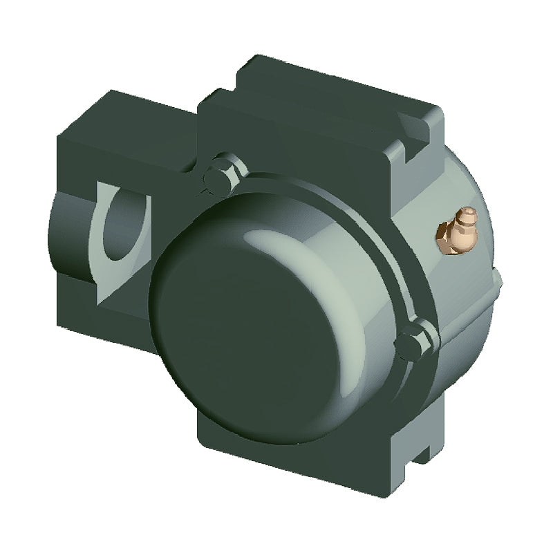 NTN M-CM-UCT204D1 Metric Cast Iron Take Up Unit with 20mm Bore Bearing Unit with Cast Iron Cover - Closed Version - Allow 2-3 Days