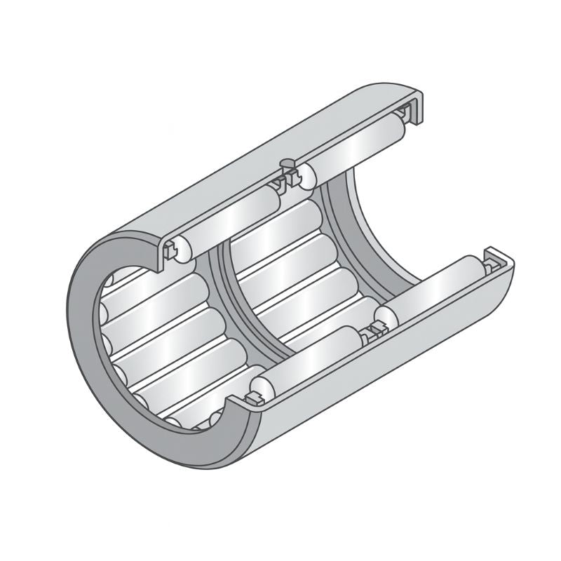 NTN HK2030ZWD Drawn Cup Double Row Needle Roller Bearing with Open End 20x26x30mm