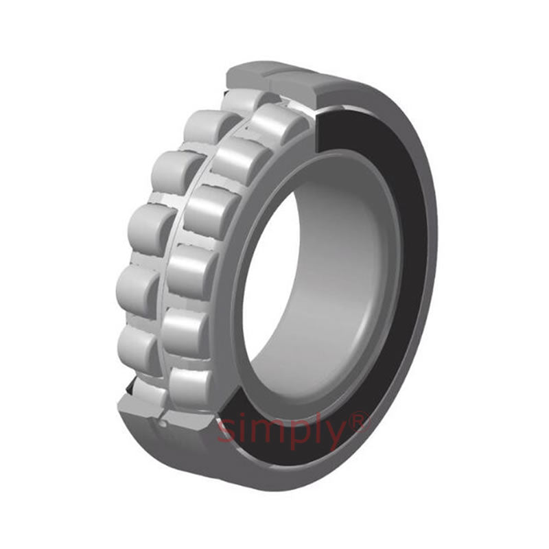 SNR 22208EAW33ZZC3 Metal Shielded Spherical Roller Bearing with Cylindrical Bore 40x80x23mm Allow 1 - 2 Days