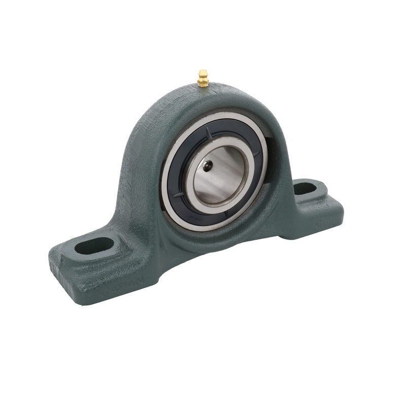 NTN M-UCP215-215D1 Imperial Cast Iron Two Bolt Pillow / Plummer Block Housing with 2-15/16 inch Bore Insert - Allow 2-3 Days