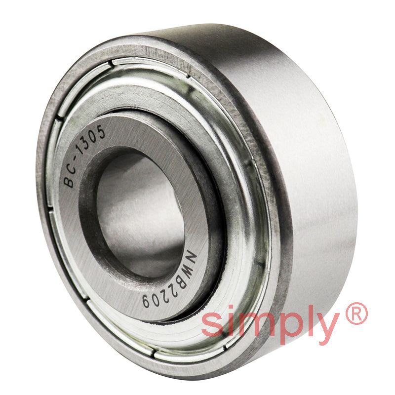 NWB 2209 Gang Disc Harrow Parallel Outer Round Bore Standard Non-Relubricatable Bearing 0.63x1.78x0.735 inch