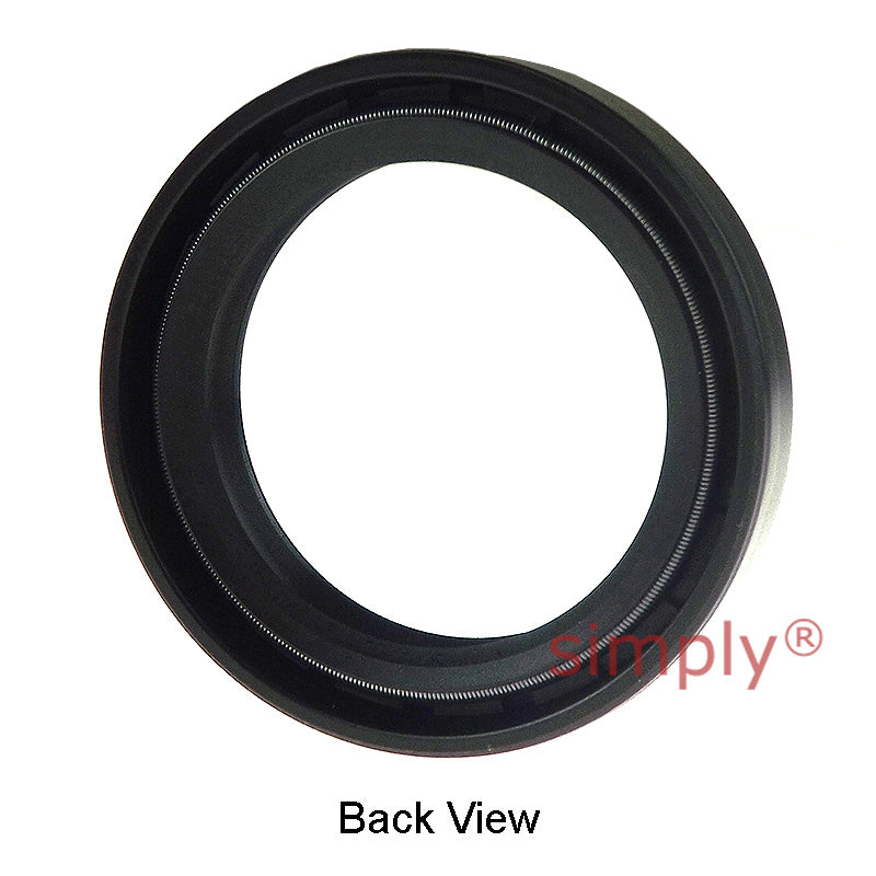 38x50x8/10.5DC4SS Metric Fork and Damper Nitrile Rubber Oil Seal with 2 Opposite Facing Individually Sprung Sealing Lips and Raised Outer Sealing Band on Outside Diameter