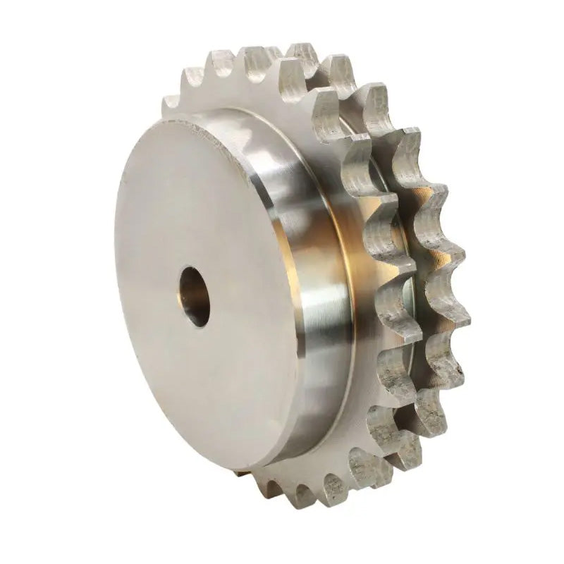 24 Tooth 10B Duplex Pilot Bore Sprocket for 5/8 inch Pitch Chain
