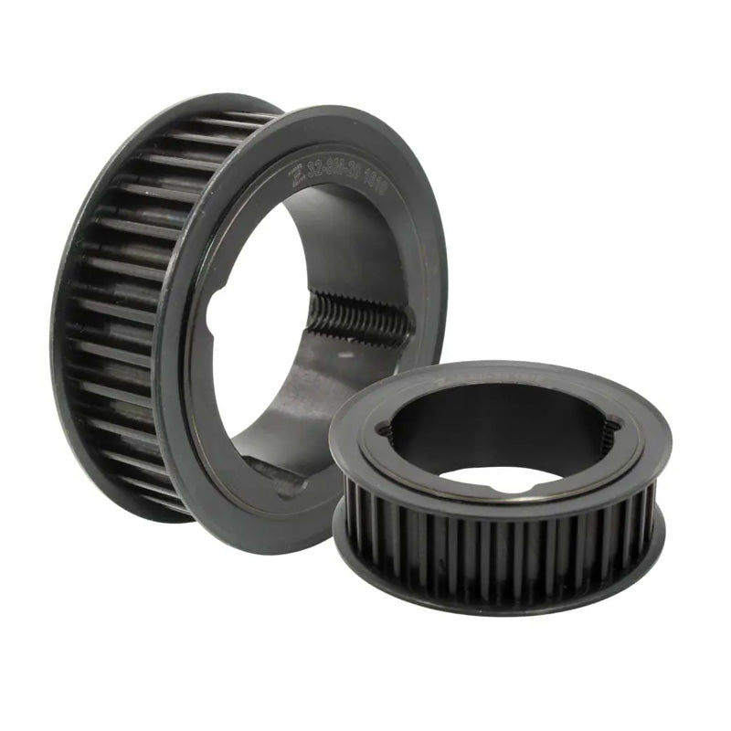 PC8M-56S-36 - 8mm Pitch 56 Tooth Polychain and Synchrochain Steel Taper Bore Timing Belt Pulley for 36mm Wide Belts