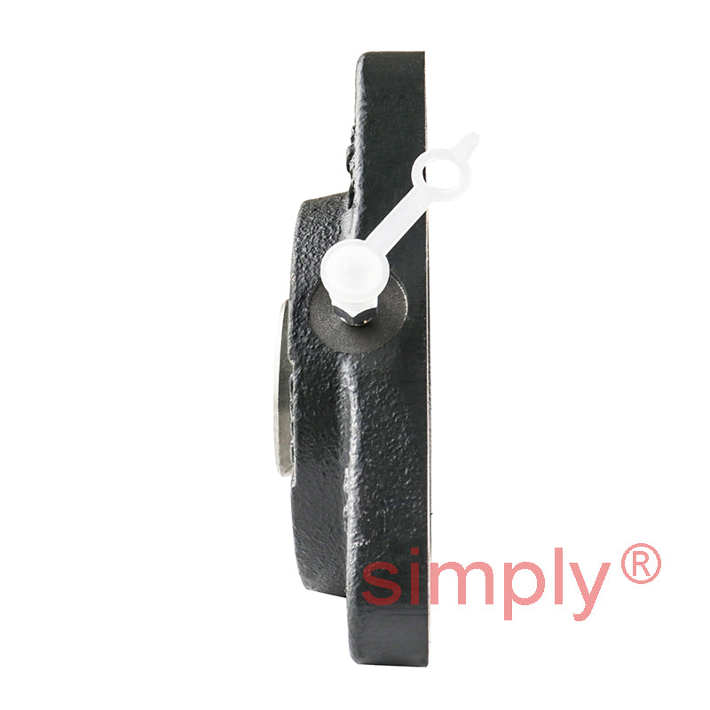 INA PCFTR25XL Three Bolt Cast Iron Triangular Housing Unit with Eccentric Collar Insert 25mm Bore