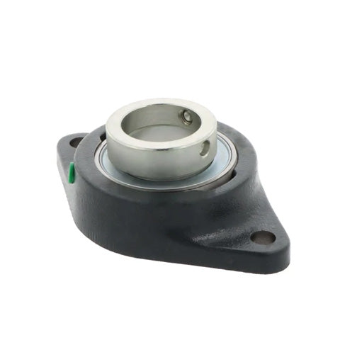 INA PCJ35XLN Four Bolt Cast Iron Square Housing with Eccentric Collar Insert 35mm Bore
