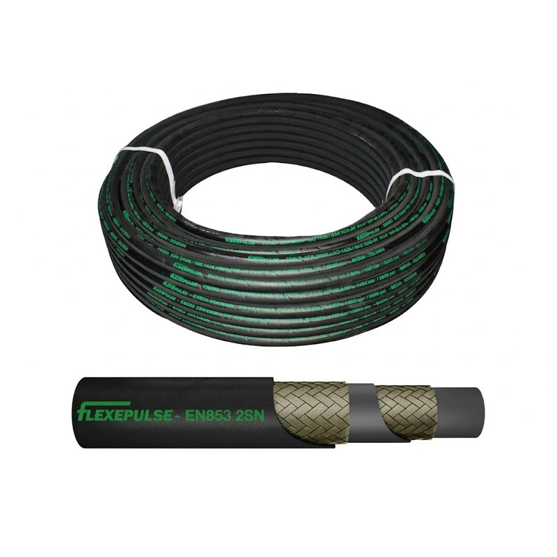 FLEXEPULSE 1-1/2 inch 2SN Hydraulic Hose - Per Metre - Allow 2-3 Days