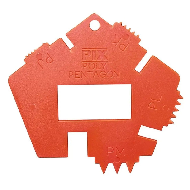 PIX Pentagon Poly-V Belt Wear Gauge Tool