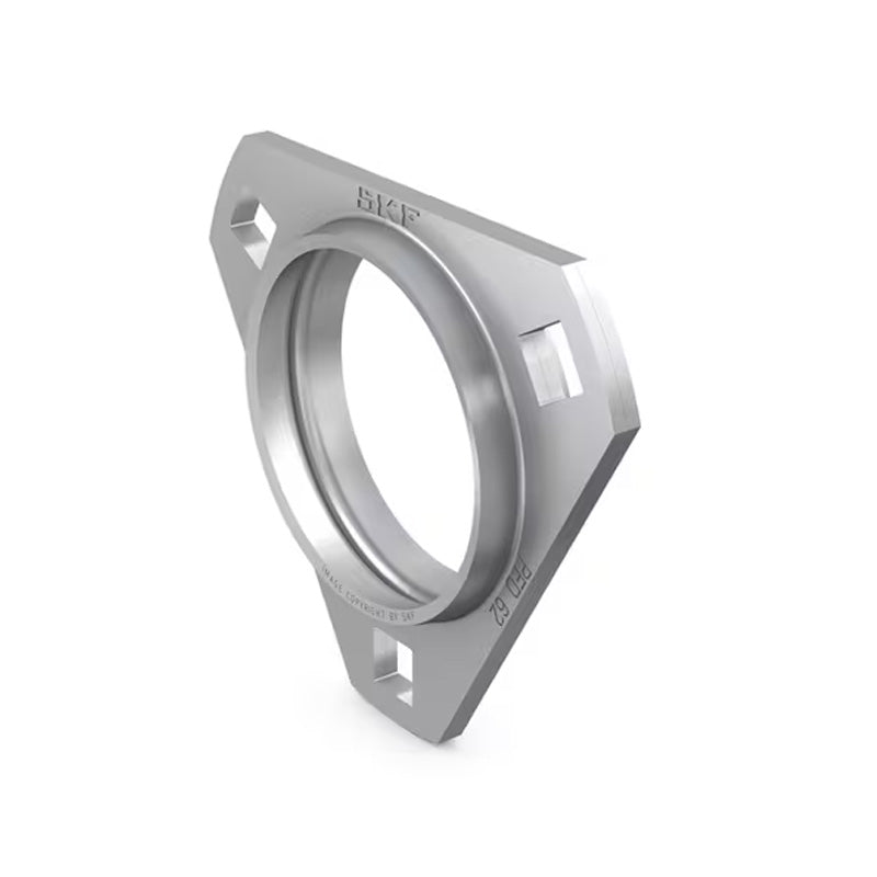 SKF PFD40TR Pressed Steel Triangular Housing with Grub Screw 40mm Insert 