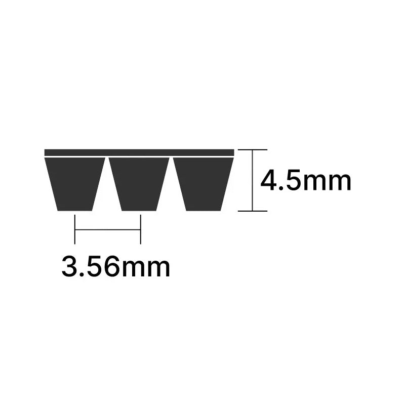1225PK/482K Pix Poly V Multiple Ribbed Belt 1225mm/48.2 inch Length with 27 Ribs Allow 2-3 Days