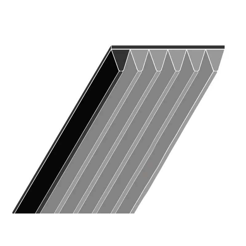 1260PK/496K Pix Poly V Multiple Ribbed Belt 1260mm/49.6 inch Length with 12 Ribs Allow 2-3 Days