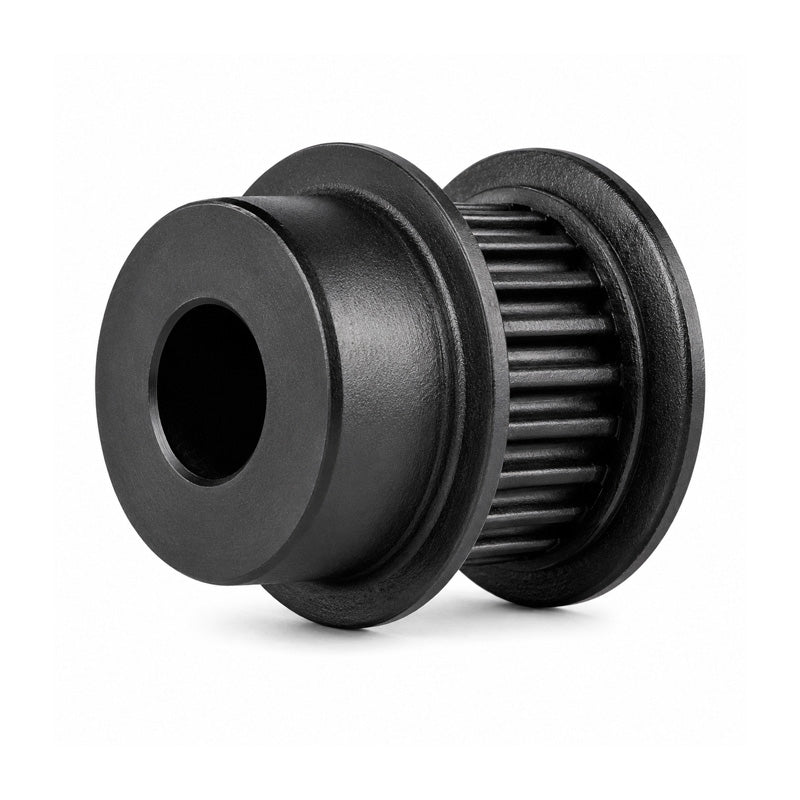 PP15-MXL-025M - 0.08 inch Pitch 15 Tooth Pilot Bore Polycarbonate (Glass Filled) Timing Pulley for 1/4 inch Wide Belt