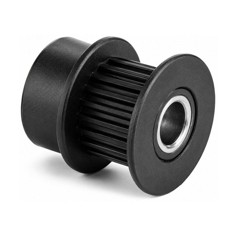PP130-MXL-025MI - 0.08 inch Pitch 130 Tooth Pilot Bore Polycarbonate (Glass Filled) Timing Pulley with Brass Insert