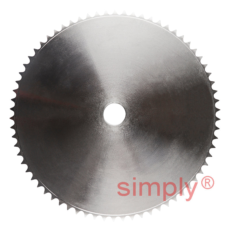 Branded 70 Tooth 04B Simplex Platewheel for 6mm Pitch Chain