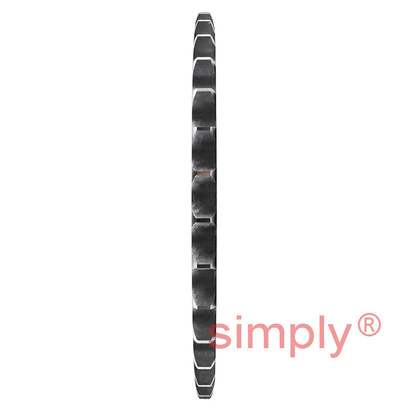 Branded 28 Tooth 08B Duplex Platewheel for 1/2 inch Pitch Chain