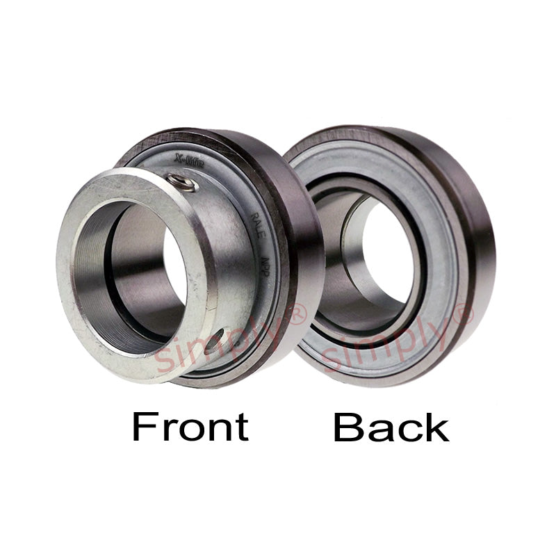 INA RAE45XLNPPFA106 Metric Parallel Outer Bearing Insert with P Seals and Eccentric Collar 45x85x43.8mm