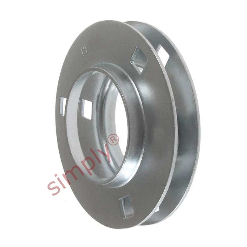 SSPF-6 Pressed Stainless Steel 3 Bolt Round Bearing Housing for SA and SB 206 Inserts
