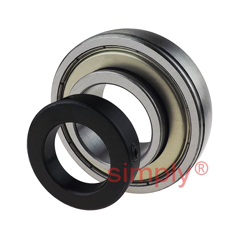 SA206-20 Imperial Bearing Insert with Locking Collar 1-1/4 inch Bore 62mm Outside Dia