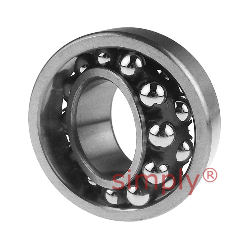 KSM 2208K Open Self Aligning Ball Bearing with Tapered Bore 40x80x23mm