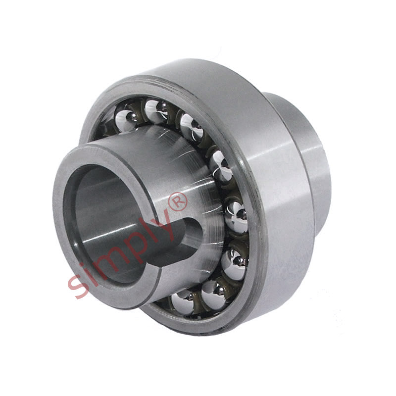 11208TN9 Budget Open Self Aligning Ball Bearing with Extended Inner Ring 40x80x18mm