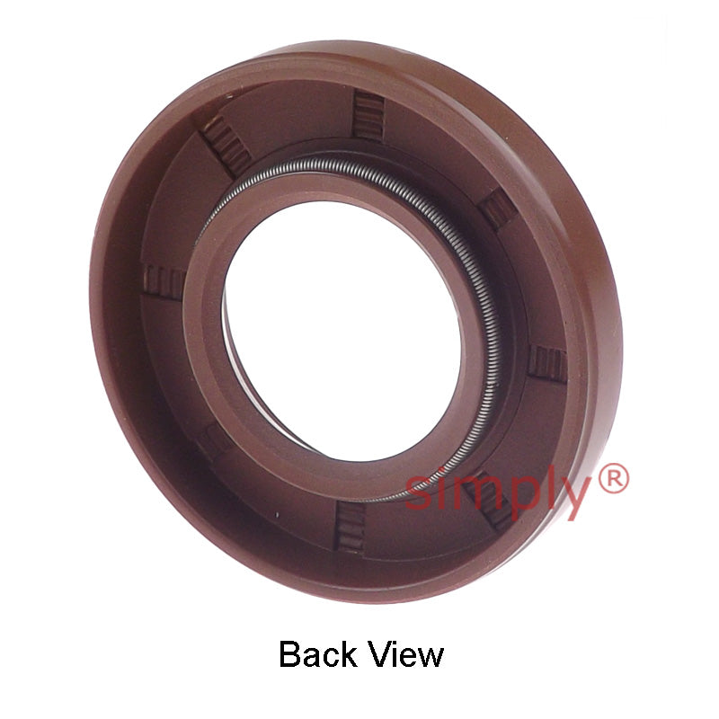 0.25x0.75x0.25 inch FKM Rubber Imperial Single Lip Rotary Shaft Oil Seal with Garter Spring