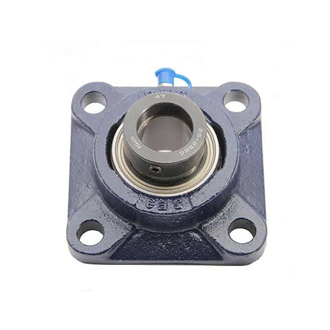 RHP SF2-5/8DEC Four Bolt Square Cast Iron Flange Housing and 2-5/8 inch Bore Eccentric Collar Full Width Insert