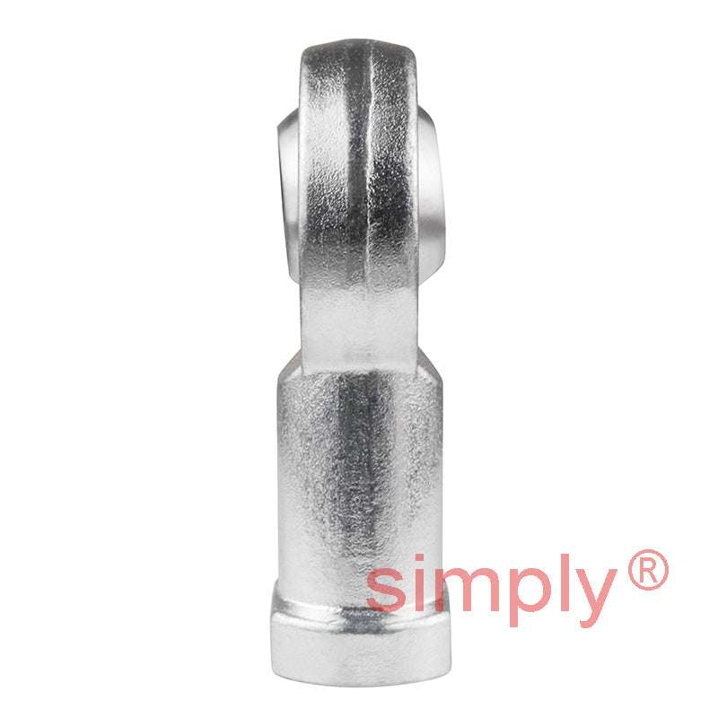 SKF SIKB20F Right Hand Steel / PTFE FRP Lined Plain Female Rod End M20x1.5 Thread
