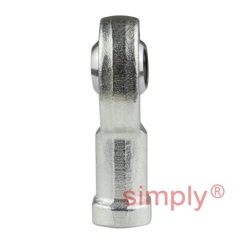 SKF SIKB8F Right Hand Steel / PTFE FRP Lined Plain Female Rod End M8 Thread