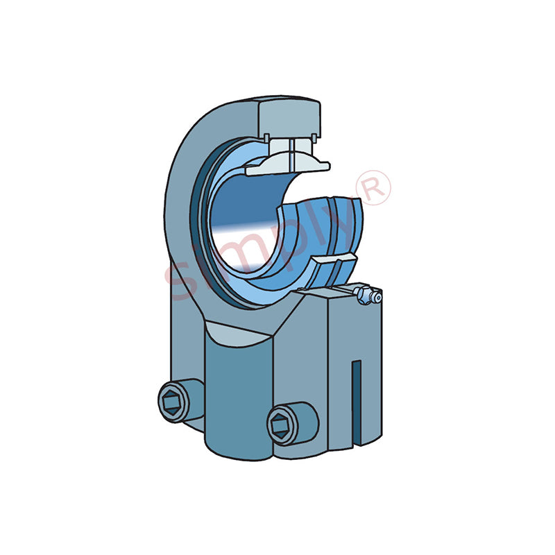 SKF SILQG12ESA Left Hand Steel / Steel Clamp Type Female Rod End M12x1.25 Thread